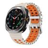 Морской ремешок для Samsung Galaxy Watch ultra Ремешок 47 мм Аксессуары Двухцветный Спортивный силиконовый Браслет Galaxy Watch 7 ultra Ремешки