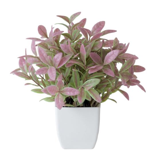 Привлекательные зеленые мини-орнаменты тонкой работы бонсай