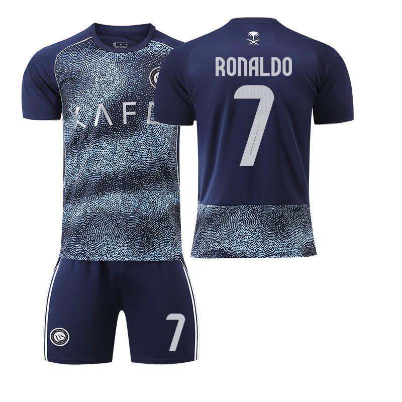 Mens Soccer Jersey 2025-26 Riyadh Away Kit 10 Man 7 Ronaldo Short Sleeve Football Shirt Sportswear