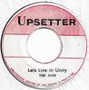 7-дюймовая пластинка JAYS - Давайте жить в единстве NONE Upsetter Ямайский регги, ска и даб Б/У