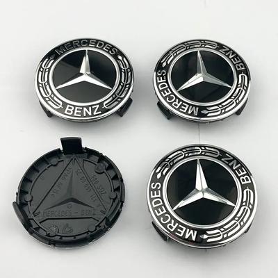 Для Mercedes Benz 75MM Стайлинг автомобиля Колпачки на центральные отверстия дисков Замена для Mercedes Benz W211 W203 W204 W210 W124 AMG W202