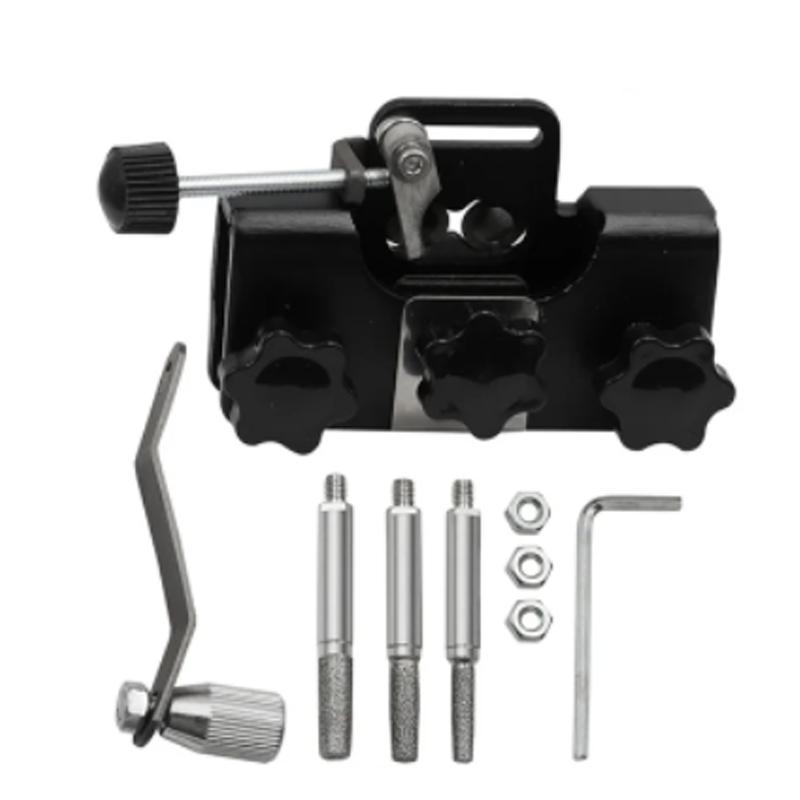 Деревообрабатывающие точильные станки для цепных пил с 3 шлифовальными стержнями Ручная заточка цепей цепных пил Цепные пилы и электрические пилы Ручной инструмент