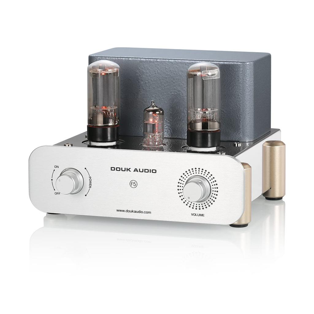 Nobsound F5 HiFi 6L6 6N1 Vacuum Tube Power Amplifier Integrated Amplifier Home Stereo Pure Class A Single End Audio Amplifier Home Stereo Audio