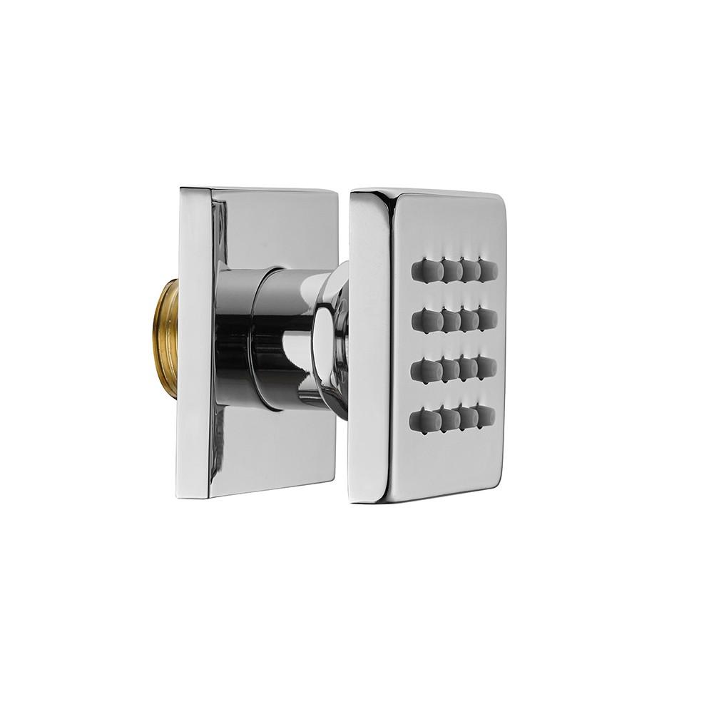 Solid Brass Square G Connector Hydrotherapy Experience