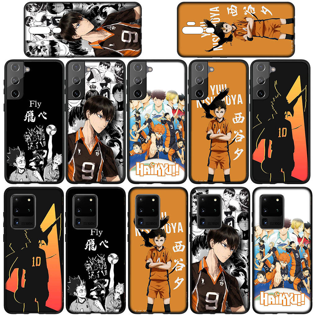 Phone Case for iPhone 17 16 15 Plus XR Huawei P30 P20 Lite Redmi Note 14 12 11 13 Pro Max OPPO A60 A80 A40 A18 A38 Shoyo Hinata Haikyuu Karasuno Cover
