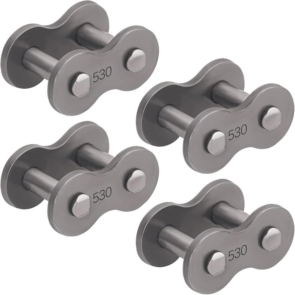 AHL 1 Pcs 520 Series Steel Master Link O-Ring Chain Clip-Type Connecting Link for Motorcycle Dirt Bike