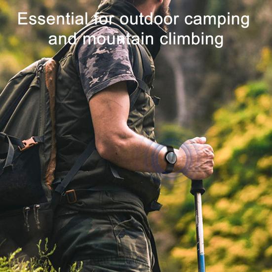 Электронный ультразвуковой отпугивающий браслет без ДЭТА, перезаряжаемый, портативный, водонепроницаемый, для улицы, для походов, для путешествий, для взрослых, для детей, отпугивающий браслет