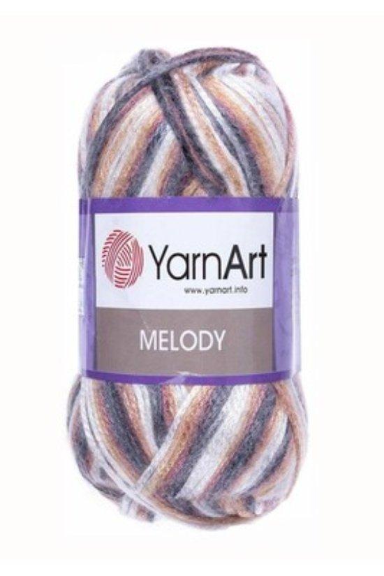 Шерстяная пряжа YarnArt Melody, 4 шара — 230 метров (100гр)-Акрил-полиамид-блузка-шарф-свитер-жилеты-средняя-мягкая-аксессуар-сделай сам