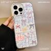Ins Colorful Bow Stars Applicable To Apple 16pro Mobile Case IPhone 15 Pro Case 13 Girl Heart 14