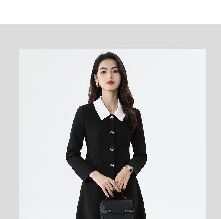 Роскошный женский костюм-юбка в стиле Xiangchunniao Hepburn Style: Уменьшает талию, профессионально и элегантно подходит для поездок на работу.