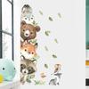 1 шт. Милые мультяшные наклейки на стену с изображением маленьких животных, сидящих друг на друге, для детской комнаты, спальни, украшения дома, настенного декора