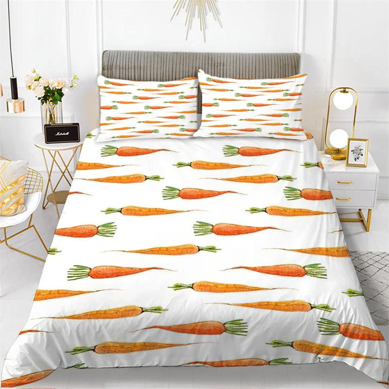 Cute Chic Fruit Bedding Collection For Kids Girls Boys Room Decor Tropical Pineapple Cherry Pomegranate Print Duvet Cover Pillowcases