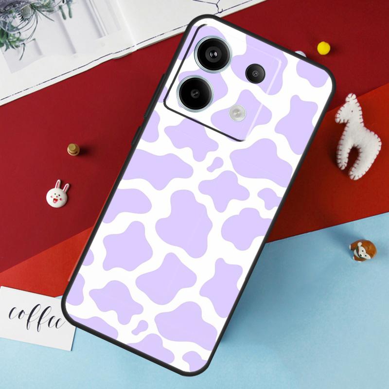 Cow Print Case For Xiaomi Redmi Note 13 12 11 8 9 10 Pro Note 12S 11S 10S Redmi 12 10C 12C 13C Cover