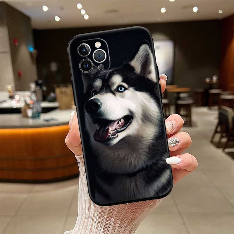 RE36 Husky Puppy Dog Case for Motorola Edge 60 60s 70 G86 G56 G54 E14 G04S G45 G54 G64 S30 S50 X30 X40 X50 Pro Power