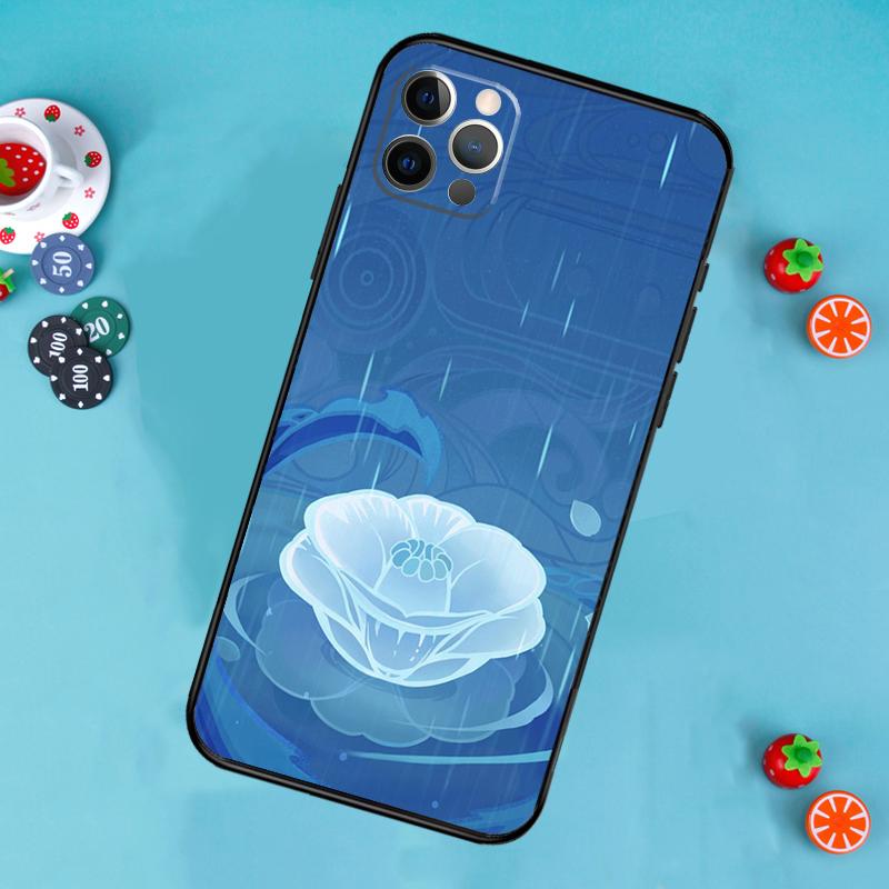 Чехол для телефона Genshin Impact Камисато Аято Для iPhone 17 Air 16 15 14 13 12 11 Pro Max 12 13 mini 15 16 Plus 16e Чехол Funda