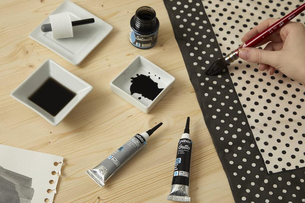 Pebeo Acrylic Paint for Fabric Hand Painting and Sun Dyeing Setasilk 45ml Magenta 07 Water-based [product]