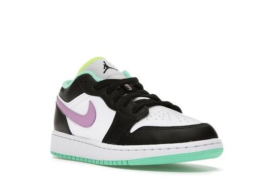 Jordan 1 Низкий Белый Фиолетовый Шок - 553560-151