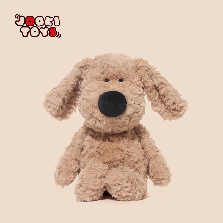 Jooki Dannie Dog Doll Plush Toy - Soft Stuffed Animal for Kids Sits 30 cm Tall Large Quantities Can Be Inquired for Discounts