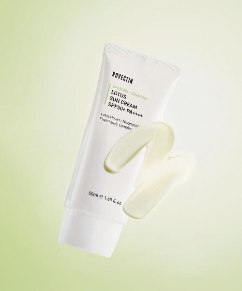 [Rovectin] Calming Lotus Water Sun Cream 50ml Double Set