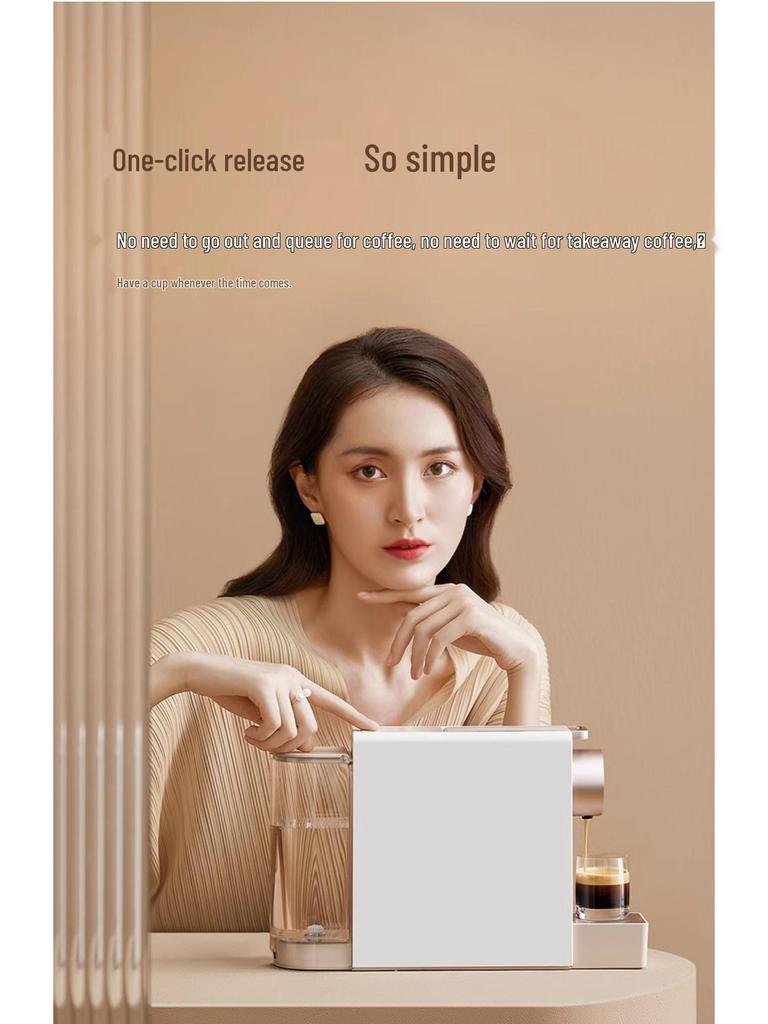 Thinking S1109 Automatic Capsule Coffee Machine for Home, Hotel, or Office Use