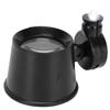 10X Magnifier Portable LED Magnifying Glass Eye Magnifier for Watch Jewelry Repairing
