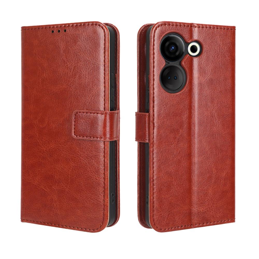 For Tecno Camon 20 Pro Case Flip Phone Holder Stand Case Tecno Camon 20 Pro Casing Wallet PU Leather Back Cover