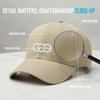 [Religious Baseball Cap] God Is Good Print Polyester Adjustable Breathable Casual Outdoor Sports Dad Hat For Men Women Faith Gift