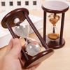 Retro Hourglass Tea Timer: Quicksand Design for Students & Home Decor