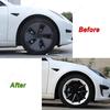 4PCS 18 Inch Wheel Caps For Tesla Model 3 2017-2023 Hub Cap Performance Replacement Full Rim Cover Hubcap Decorative Accessories