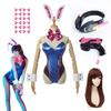 Женский комбинезон из аниме, колготки Dva, костюм для косплея, игра, парик зентай, реквизит для косплея, костюм для наушников, D. Va Cos, костюмы на Хэллоуин