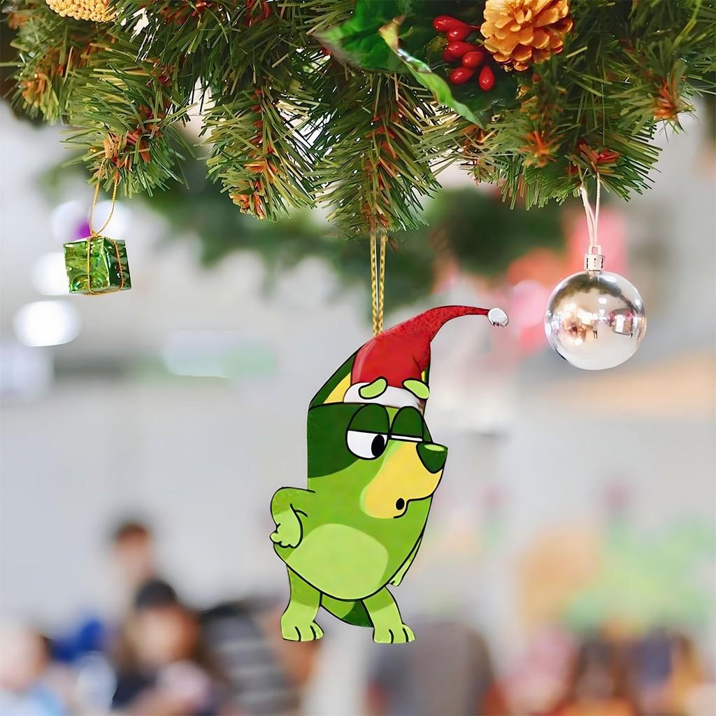 Подвесные тематические украшения для вечеринки, акриловые подарочные бирки для декора рождественской елки