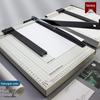 Компактный металлический ручной резак для бумаги для визиток и офисного использования