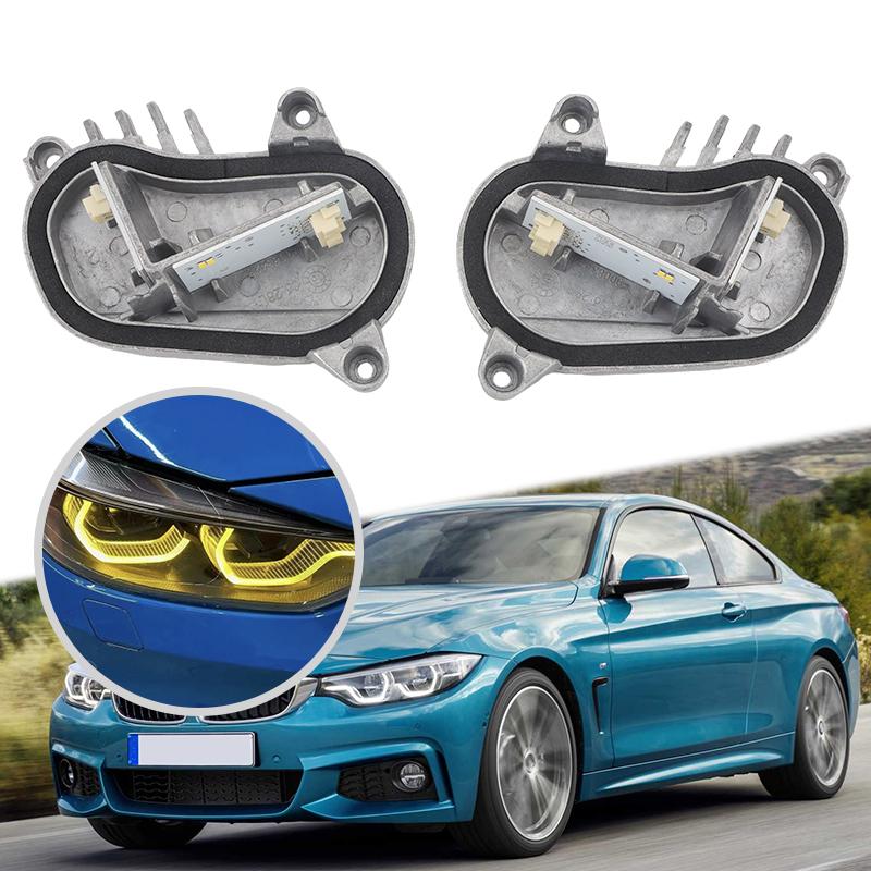 Yellow DRL Modules Daytime Running Light Turn Signal Light For BMW F32 F33 F36 F80 F82 F83 M4 LCI Parts 63117493229 63117493230