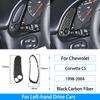 Для Chevrolet Corvette C5 1998-2004 гг. Центральная розетка из углеродного волокна, радиокнопка, кольцо для ключей с подъемником окна, украшение