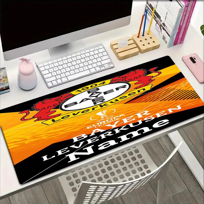 Custom Name Bayer Leverkusen Theme Mouse Pad Non Slip Rubber Base Multifunctional Office Home Decor Perfect For Workspace Personalization