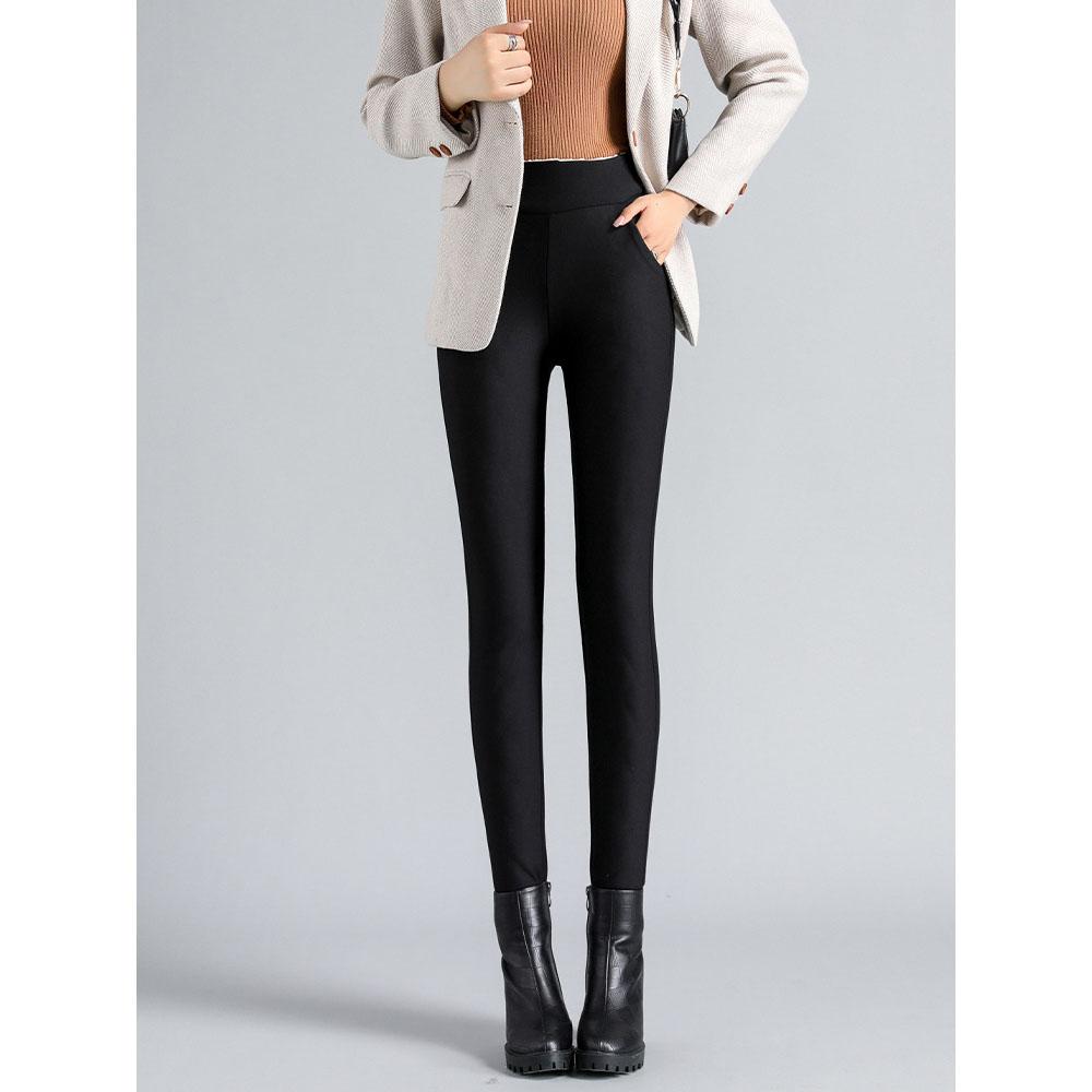 Зимние толстые флисовые шерстяные леггинсы с высокой талией, очень толстые теплые термоутепленные брюки, женские леггинсы, брюки с шелковым наполнителем