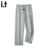 Izzue IT Men's Loose Straight Wide-Leg Street Style Pants