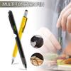 Ruler Multi-Function Pen 8 in 1 Ballpoint Pen Gadget New Multitool Pen