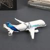 20 см Белый кит Транспортный самолет A300-600 Beluga Airlines Модель самолета Транспорт Белуга Литье из сплава Самолет Игрушка Модель