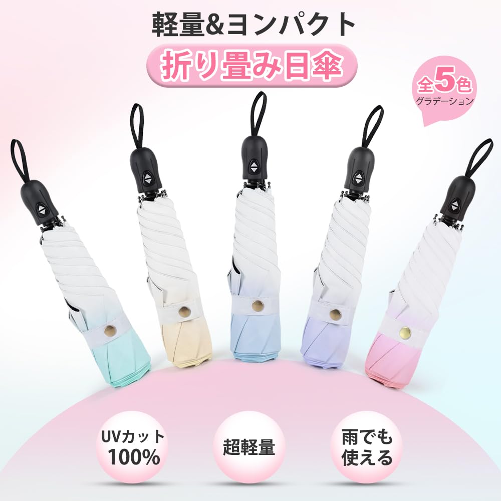 Складной зонт JIS Safe автоматический складной легкий складной от тепла УФ-излучения складной как для солнечного, так и для дождливого сезона дождей ветра воды компактный и удобный
