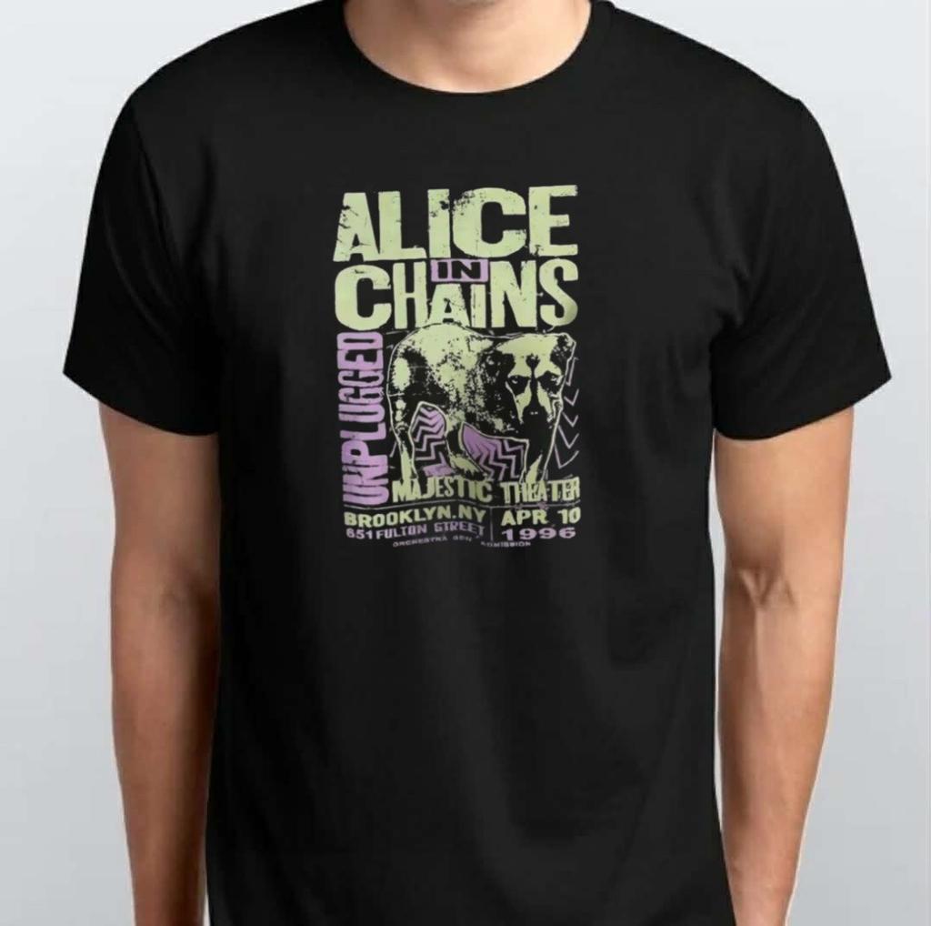 Винтажная футболка Alice in Chains Унисекс S M L XL XXL 3 4 XL Черный Белый