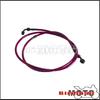 For Harley Road Glide FLTR Custom FLTRX Ultra FLTRU Special CVO ST 15-23 58" 62" Motorcycle Extended Length Upper Brake Line Kit