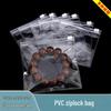 Clear PVC Zipper Bag for Jewelry and Cosmetics Storage