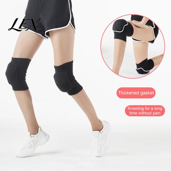 Sports Knee Pads 2Pcs with EVA Foam, Breathable Anti-Collision Protector, Protection Brace Men Women for Dance Volleyball Football Yoga