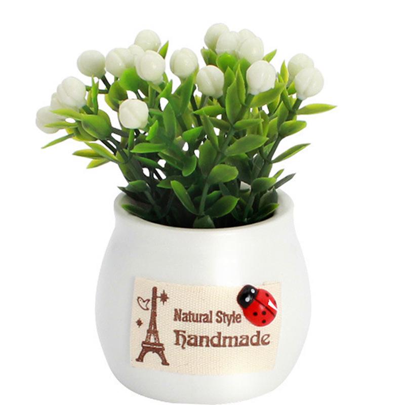 Популярный ароматерапевтический искусственный цветочный горшок с ароматом фруктов, приносящих удачу