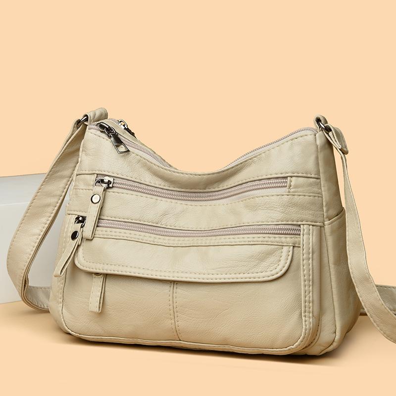 Multi-layer shoulder bag women's new fashion mother bag casual women's messenger tote bag small square bag