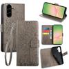 For Samsung Galaxy A56 5G Case PU Leather Wallet Phone Cover Tree Deer Imprinted