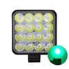 Flood Light Bar Work Light Work Light Green Stainless Steel 9-32V DC Aluminum Alloy Fog Lamp Shockproof 12V/24V