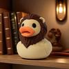 3D-печатная фигурка утки Смешная статуэтка утки Тигр/Крокодил/Акула Коллекционный элемент декора утки для ванной комнаты, домашнего офиса, полки стола