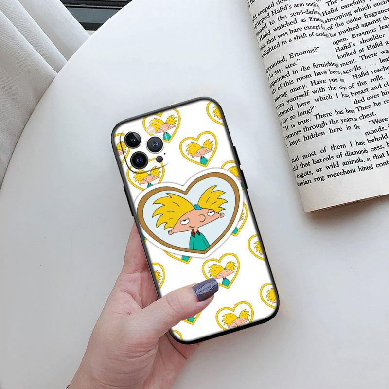 S-Special Hey A-Arnold New High-End Cover Phone Case for OPPO A3 Pro A72 A74 A76A78 A79 A94 A95 A18 A58